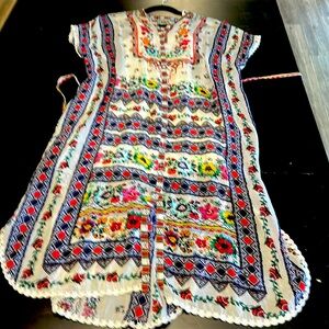 Bohemian Floral Tunic Dress